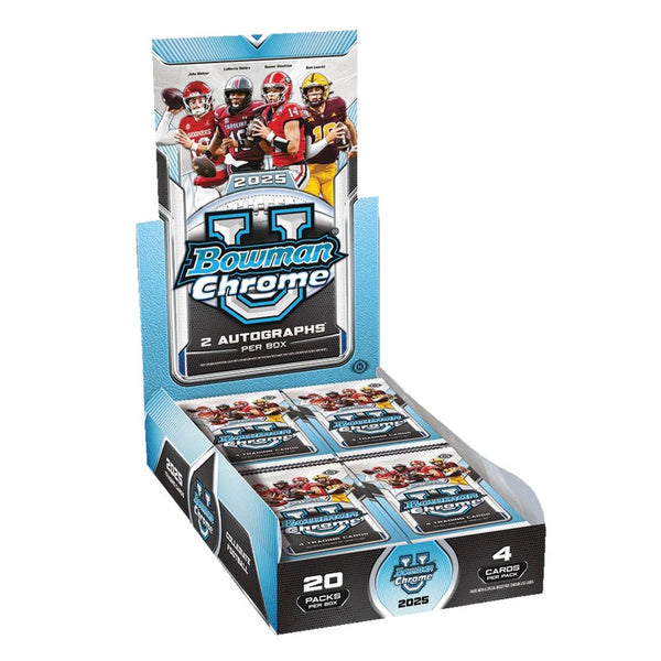 2025 Bowman Chrome University Football Hobby Box