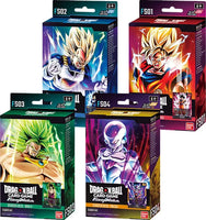 Dragon Ball Super Fusion World Starter Deck Set of 4