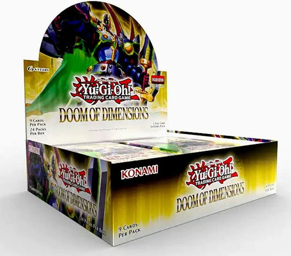 Yugioh Doom of Dimensions Booster Box