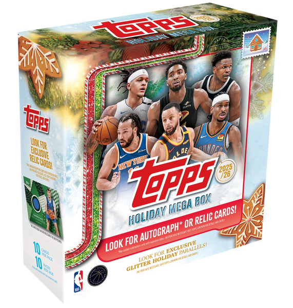 2025/26 Topps Holiday Basketball Mega Box