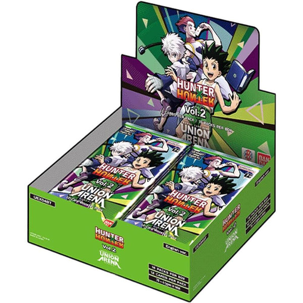 Hunter X Hunter Vol 2 Booster Box - Union Arena English TCG, Ready To Ship! Hunter X Hunter Vol 2 Booster Box - Union Arena English TCG, Ready To Ship!