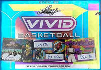 2022/23 Leaf Vivid Basketball Box