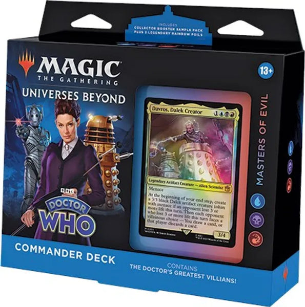 Universes Beyond Doctor Who Commander Deck: Masters of Evil