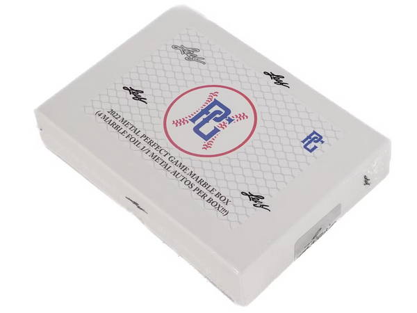 2022 Leaf Metal Perfect Game Baseball Marble Hobby Box