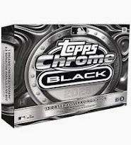 2025 Topps Chrome Black Baseball Hobby Box