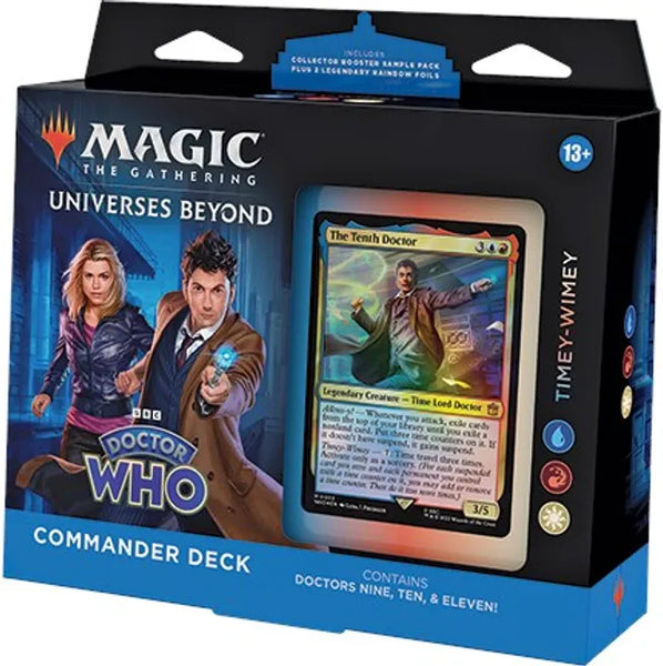 Universes Beyond Doctor Who Commander Deck: Timey-Wimey