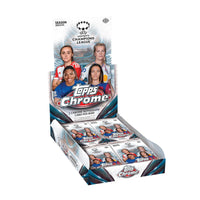 2023/24 Topps UEFA Women's Champions League Chrome Soccer Hobby Box