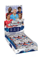 2023/24 Topps UEFA Club Competitions Chrome Soccer Hobby Box