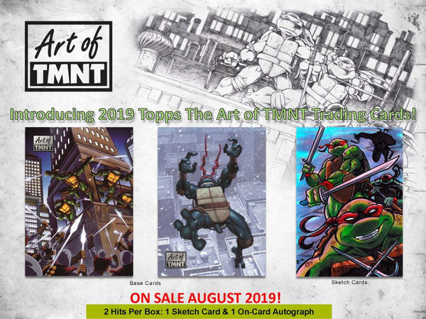 2019 Topps The Art of Teenage Mutant Ninja Turtles Hobby Box