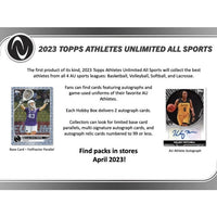 2023 Topps Athletes Unlimited All Sports Hobby Factory Sealed 12 Box Case