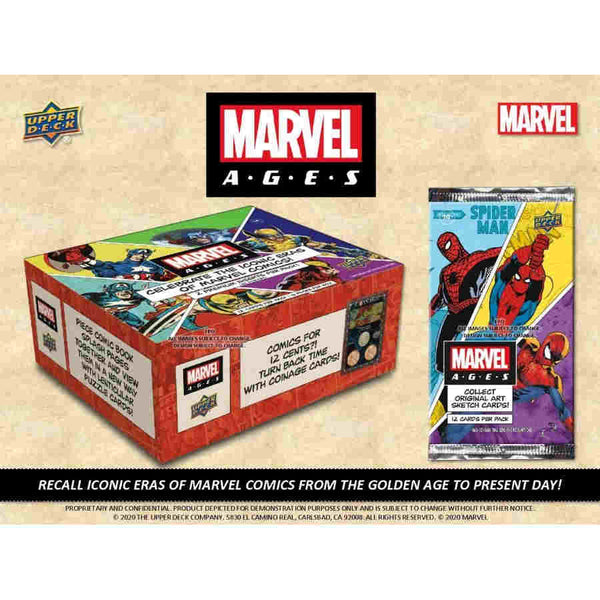 2020 Upper Deck Marvel Ages Box