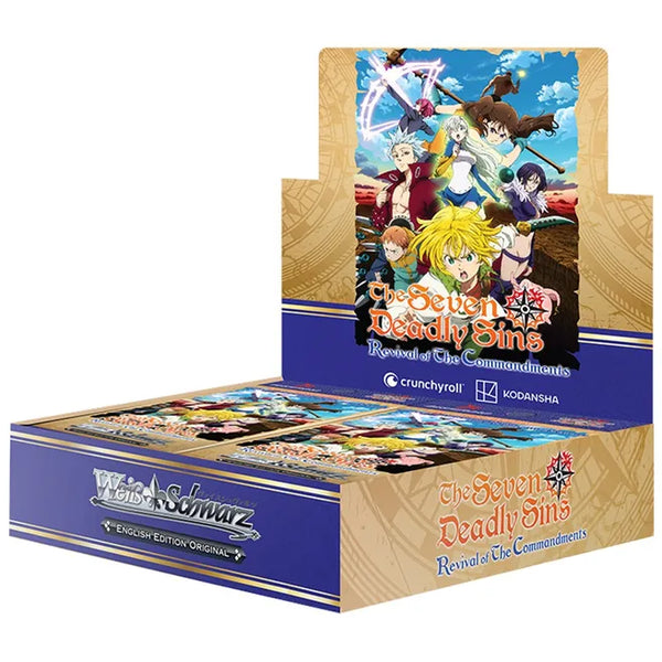 Weiss Schwarz Seven Deadly Sins Revival of the Commandments Booster Box